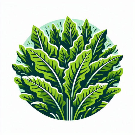 Fresh green leaf background. Vector illustration. Eps 10 vector file.のイラスト素材