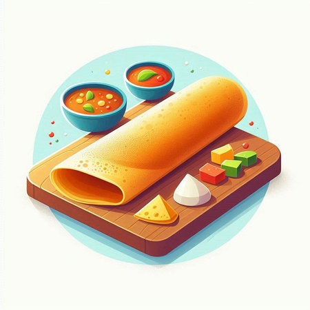 Donut with pink glaze and sprinkles. Vector illustration.のイラスト素材