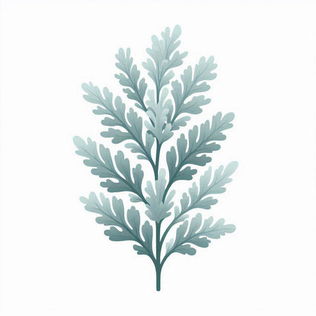 Illustration of a blue abstract sea wave on a white background.のイラスト素材