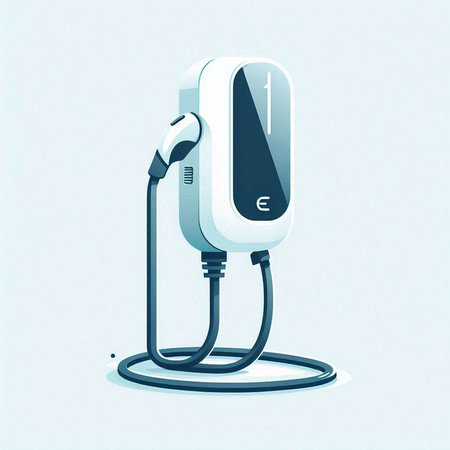 Digital illustration of a microphone in white background. 3D rendering.のイラスト素材