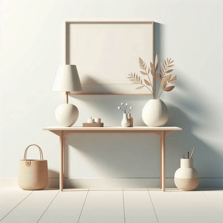 Modern living room interior design. Vector illustration in flat style. Interior design.のイラスト素材