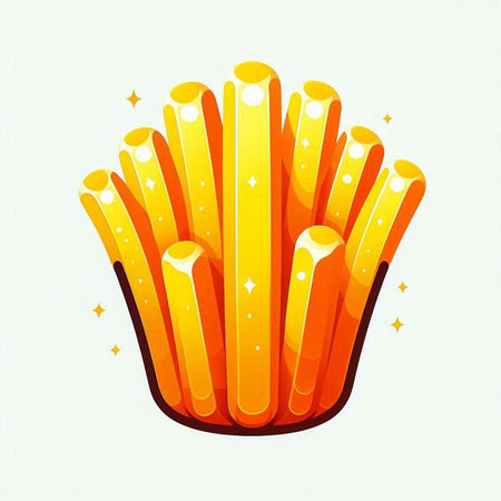 Illustration of a pile of pasta isolated on a white background.のイラスト素材