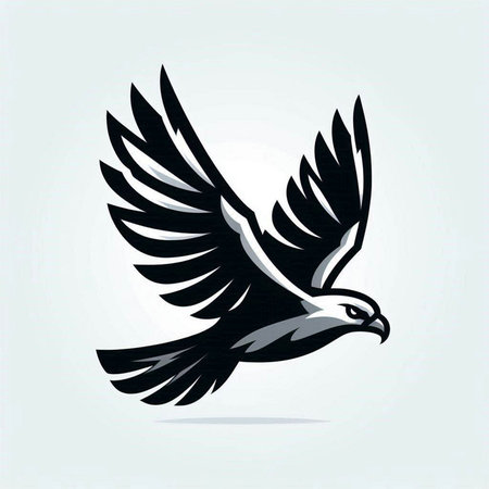 eagle design element, vector illustration eps10 graphic vector.のイラスト素材