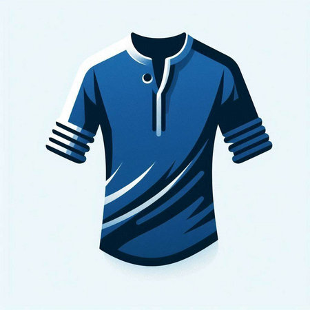 Soccer jersey, football jersey, sportswear, vector illustrationのイラスト素材