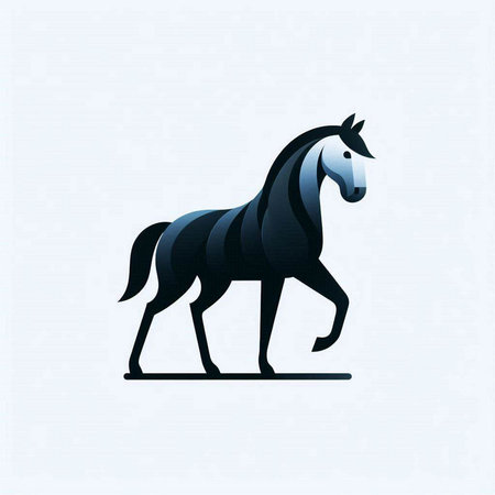 Horse design, vector illustration eps 10. Vector illustration.のイラスト素材
