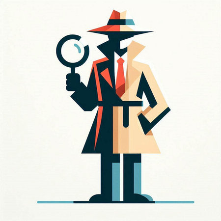 Roller skater in action. Vector illustration. Colorful background.のイラスト素材