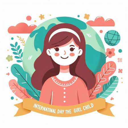 International Woman's Day Greeting Card. Vector Illustration.のイラスト素材