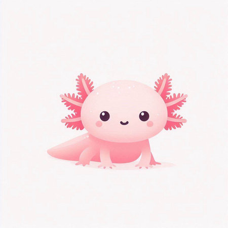 Cute cartoon monster. Vector illustration. Cute kawaii character.のイラスト素材