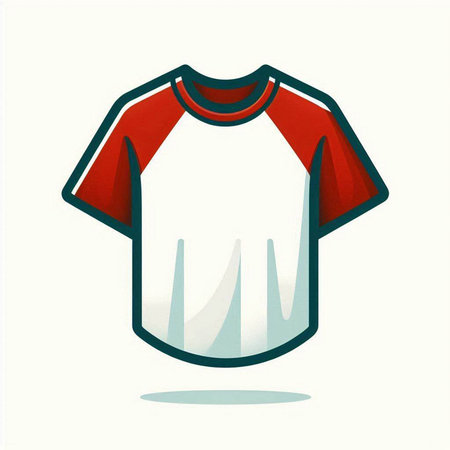 Soccer jersey design over white background, vector illustration. EPS10のイラスト素材