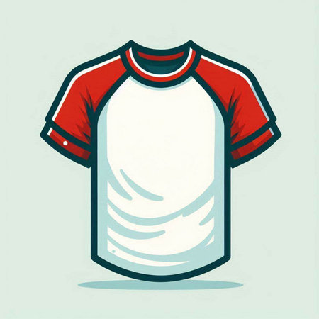 Soccer jersey t-shirt design, vector illustration eps10のイラスト素材