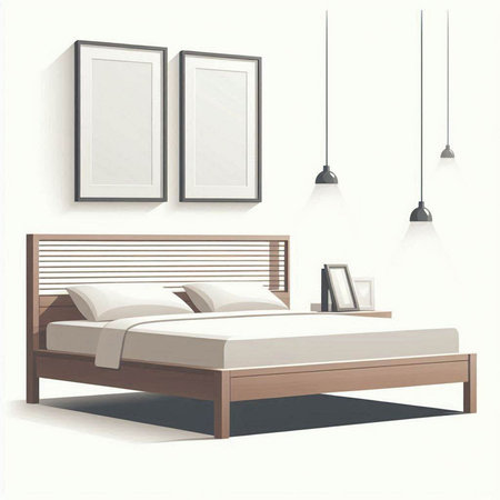 Cute cartoon bear. Vector illustration isolated on a white background.のイラスト素材