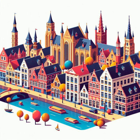 Illustration of a loaf of bread in cartoon style. Vector illustration.のイラスト素材