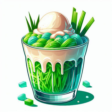 Ice hockey player with the stick on the ice. Vector illustration.のイラスト素材