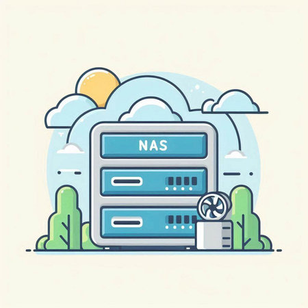 Web Hosting concept. Modern thin line flat design vector illustration.のイラスト素材