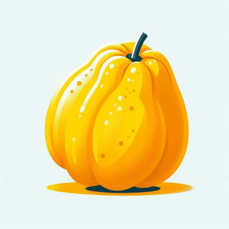 Pumpkin on a white background. Vector illustration of a pumpkin.のイラスト素材