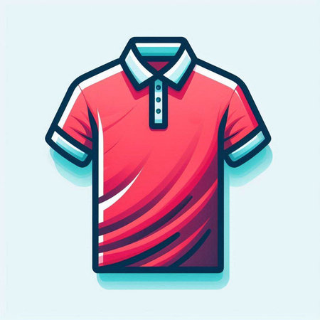 Polo t-shirt design, vector illustration eps 10.のイラスト素材