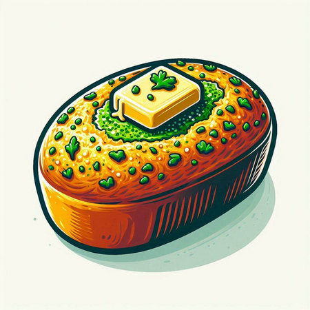 Baklava, traditional turkish dessert. Vector illustration.のイラスト素材