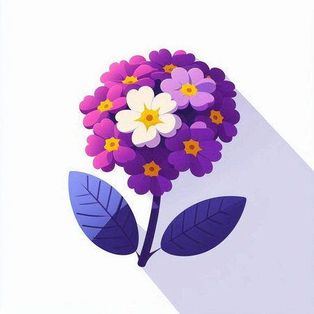 Flower icon on white background. Vector illustration. Eps 10.のイラスト素材