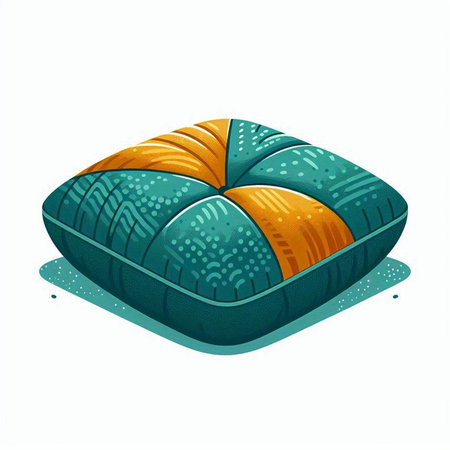 Illustration of a cartoon seashell isolated on a white background.のイラスト素材