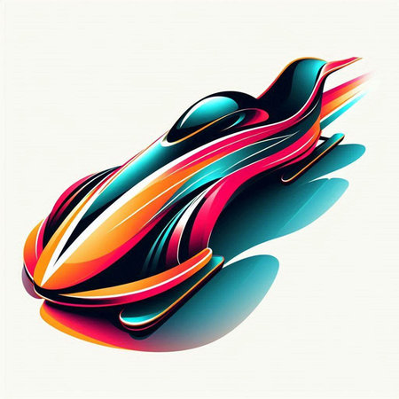 Futuristic abstract vector background. Futuristic style. Clip-artのイラスト素材