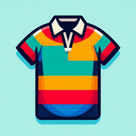 T-shirt design with LGBT flag on it, vector illustration.のイラスト素材