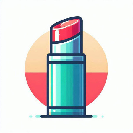 Lipstick vector icon. Flat illustration of lipstick vector icon for web designのイラスト素材