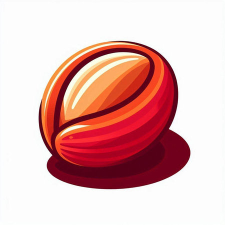 Illustration of a tennis ball isolated on a white background. Vector illustrationのイラスト素材