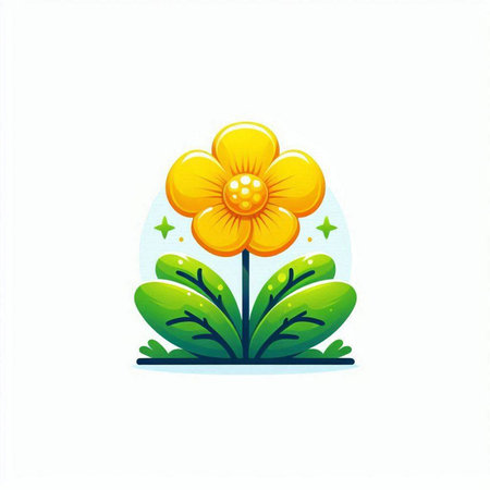 Flower logo design template. Vector flower icon. Flower icon.のイラスト素材