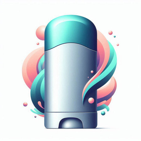 Illustration of a blue water cooler isolated on a white background.のイラスト素材