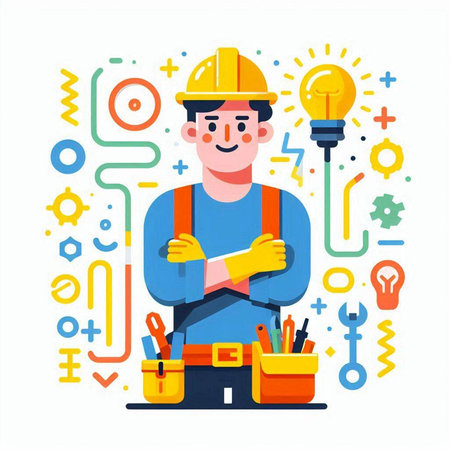 Dartboard with darts on colorful background. Vector illustration. Eps 10のイラスト素材