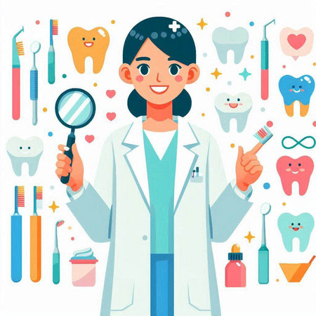 Illustration of an electric scooter on a light background - vectorのイラスト素材