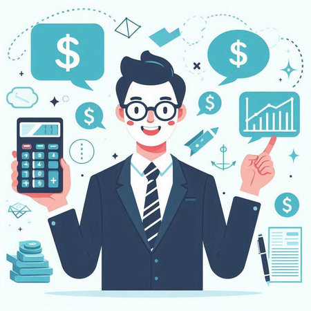 Cinema movie crew. Filmmaker, cameraman, film crew, director, producer. Vector illustrationのイラスト素材