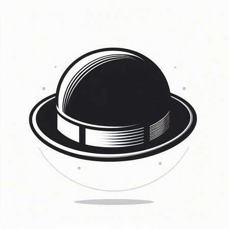 Fireman helmet icon on white background. Vector illustration. Eps 10.のイラスト素材