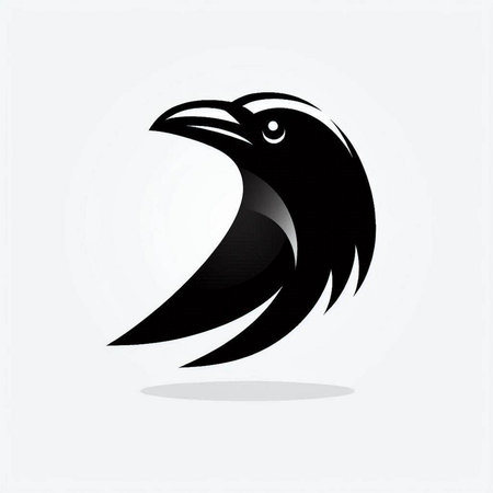 Eagle logo design template. Vector illustration for your graphic design.のイラスト素材