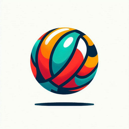 Colorful globe icon on white background. Vector illustration. Eps 10.のイラスト素材