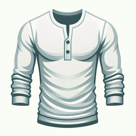 Vector illustration of a polo shirt isolated on a white background.のイラスト素材