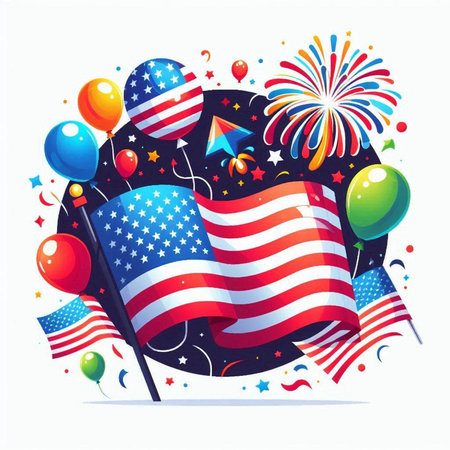 celebration greeting card, vector illustrationのイラスト素材