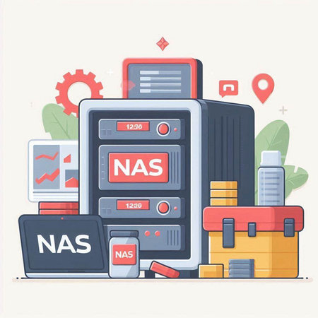 NaaS concept. NaaS is a non fungible token.のイラスト素材