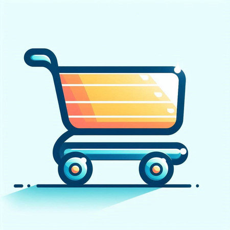 Shopping cart icon, shopping cart icon, vector illustration eps10のイラスト素材