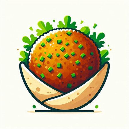 Illustration vector graphic of kiwi fruit logo design template.のイラスト素材