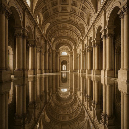 Interior of St. Peter's Basilica, Vatican, Rome, Italy