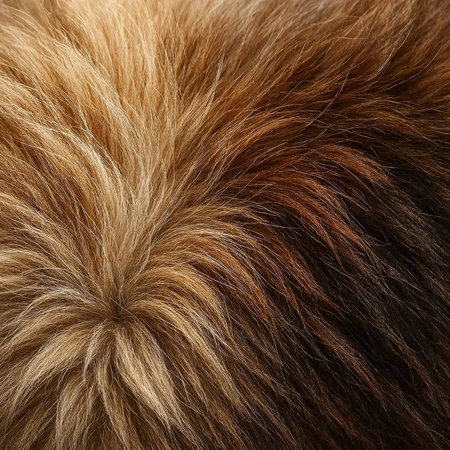 background of fur of a fox, close-up, texture.