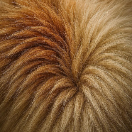Close up of fox fur as a background. Shallow depth of fieldの写真素材
