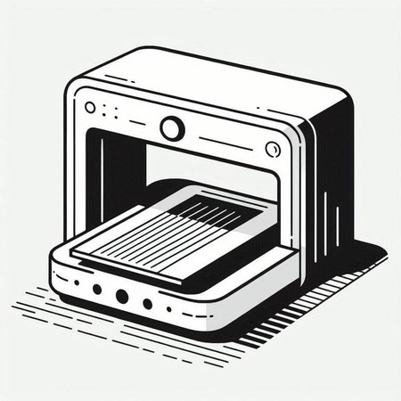3D printer isometric vector illustration. 3d printer isometric vector illustration.