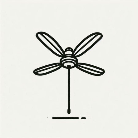 Dragonfly icon. Vector illustration of a dragonfly on white background.