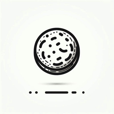 Golf ball icon. Golf ball icon. Golf ball icon. Vector illustration.