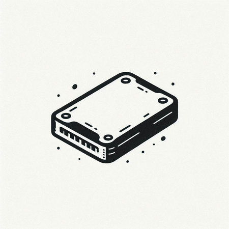 Micro SD memory card isolated on a white background. Vector illustration.