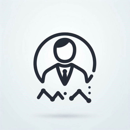 Businessman icon. Businessman icon. Businessman icon vector.