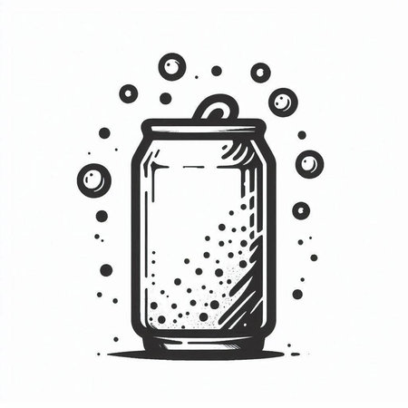 Fruit juice in a jar. Vector illustration. Doodle style.