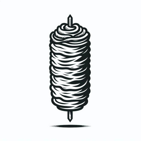 Vector illustration of a firecracker isolated on a white background.の写真素材